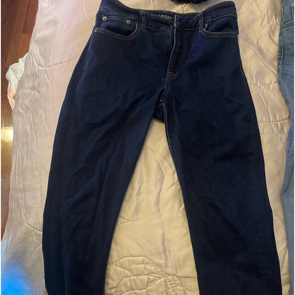 dark denim jeans
